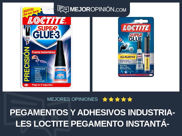 Pegamentos y adhesivos industriales Loctite Pegamento instantáneo