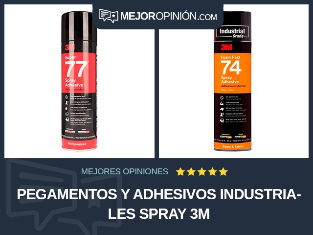 Pegamentos y adhesivos industriales Spray 3M