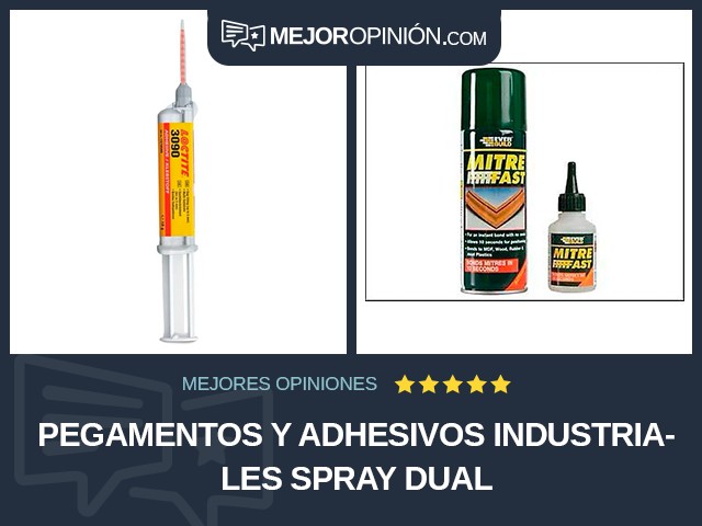 Pegamentos y adhesivos industriales Spray Dual