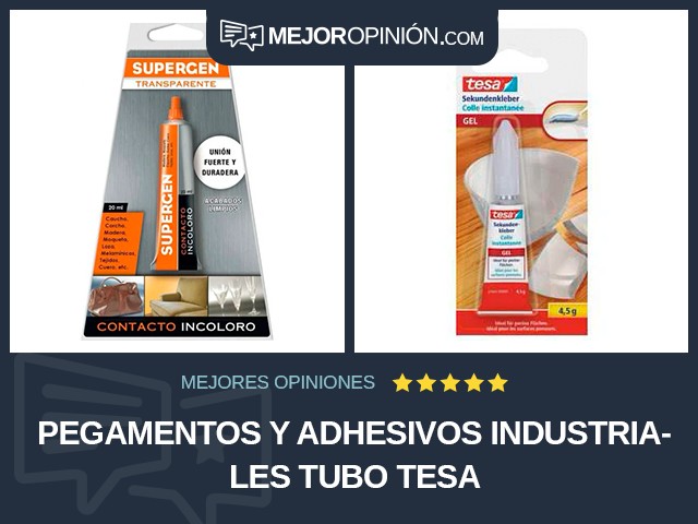 Pegamentos y adhesivos industriales Tubo tesa