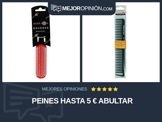 Peines Hasta 5 € Abultar