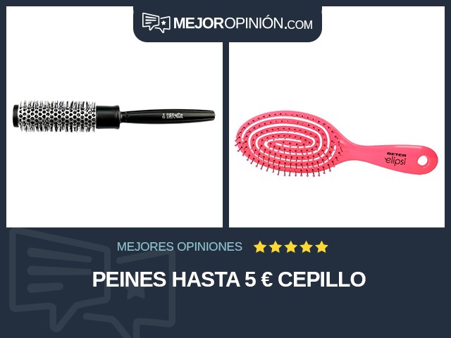 Peines Hasta 5 € Cepillo