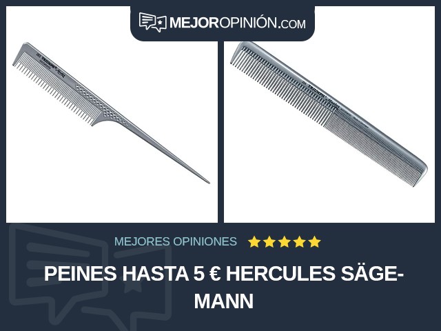 Peines Hasta 5 € Hercules Sägemann