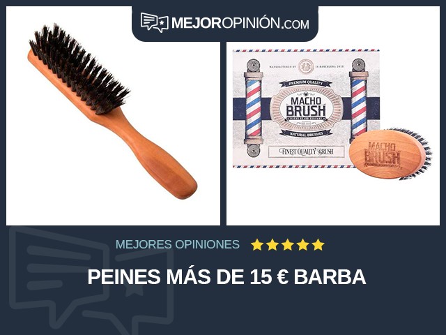 Peines Más de 15 € Barba