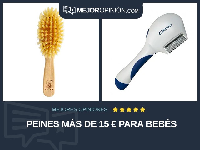 Peines Más de 15 € Para bebés