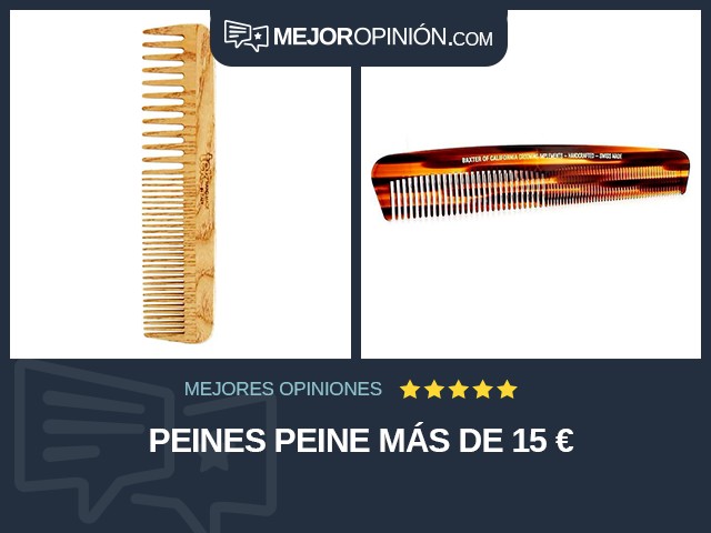 Peines Peine Más de 15 €