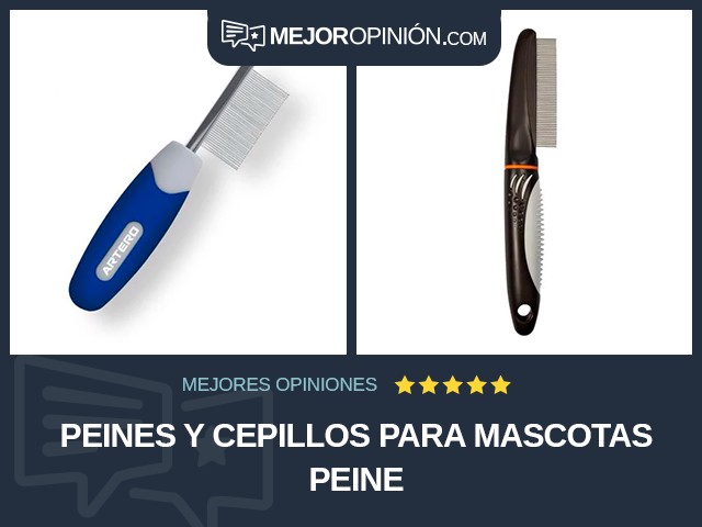 Peines y cepillos para mascotas Peine