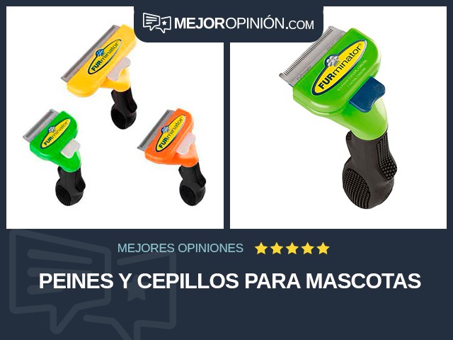 Peines y cepillos para mascotas