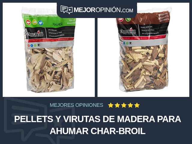 Pellets y virutas de madera para ahumar Char-Broil