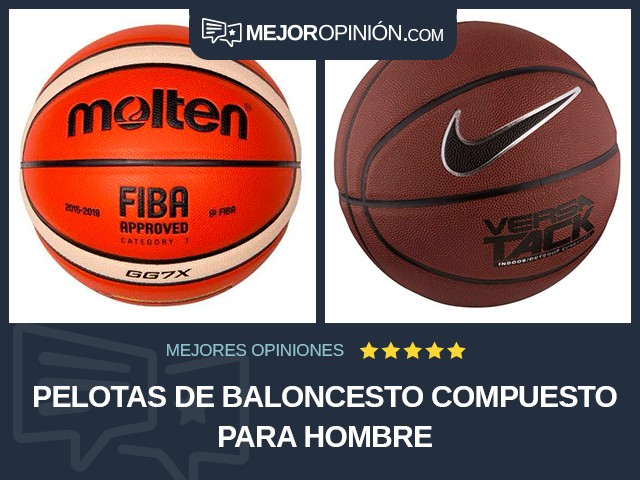 Pelotas de baloncesto Compuesto Para hombre