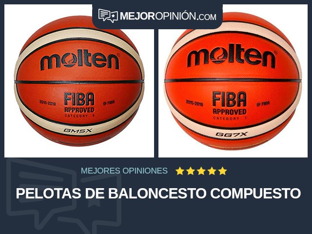 Pelotas de baloncesto Compuesto