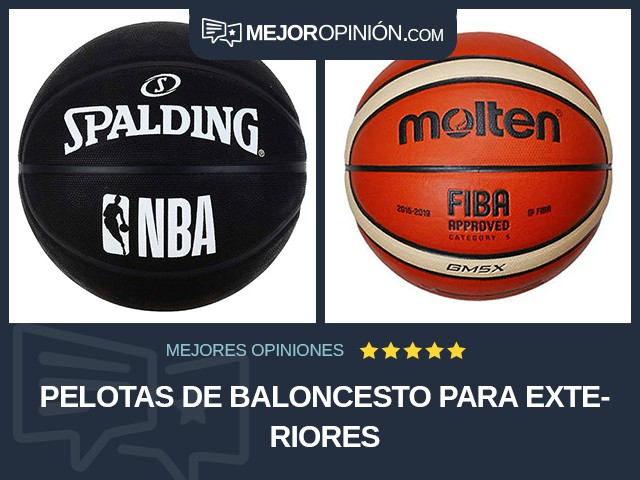 Pelotas de baloncesto Para exteriores