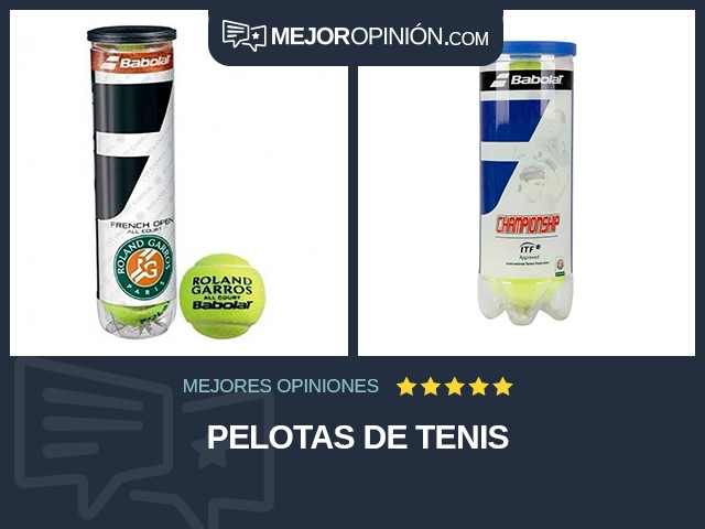 Pelotas de tenis