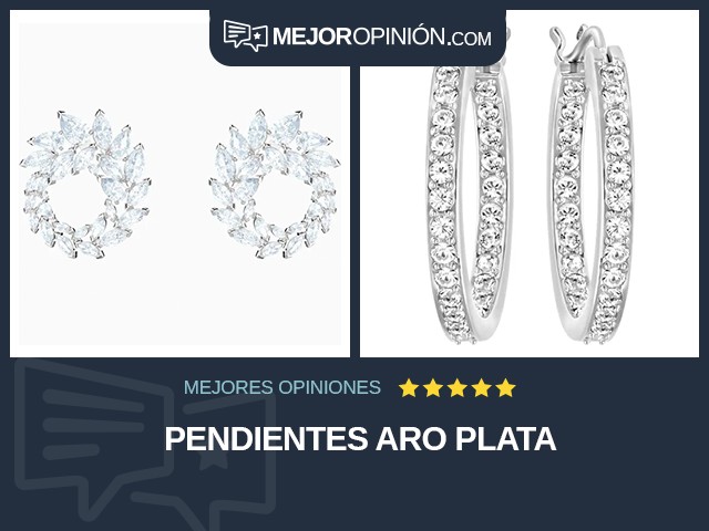 Pendientes Aro Plata