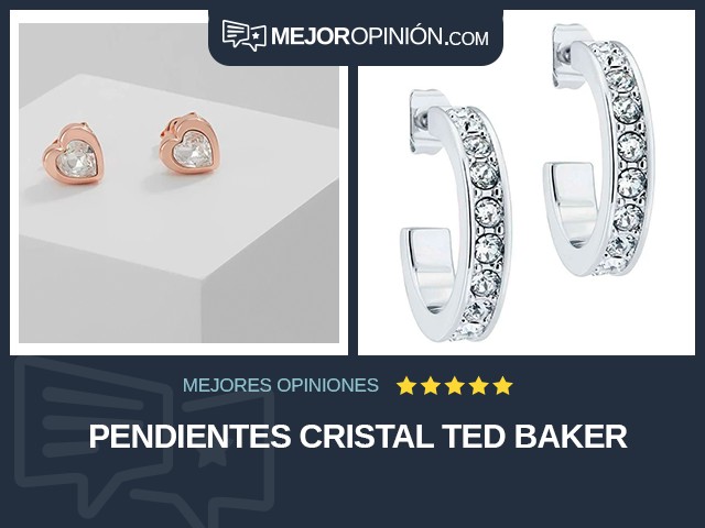 Pendientes Cristal Ted Baker