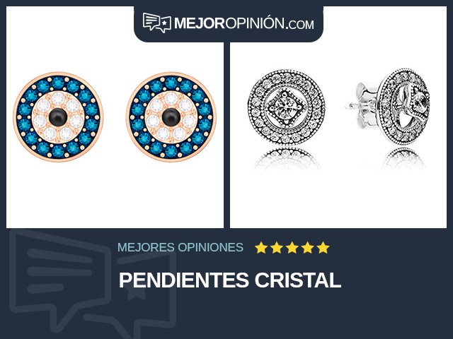 Pendientes Cristal