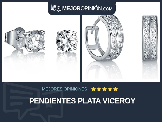 Pendientes Plata Viceroy