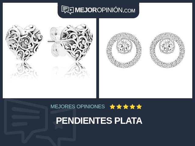 Pendientes Plata