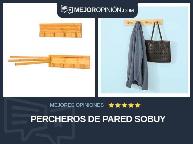 Percheros De pared SoBuy