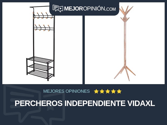 Percheros Independiente vidaXL