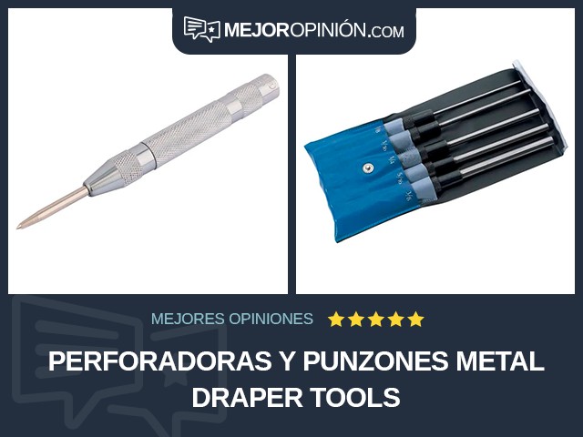 Perforadoras y punzones Metal Draper Tools
