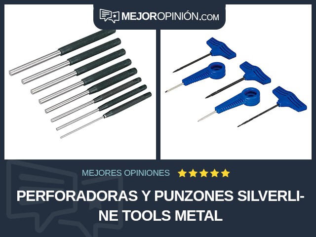 Perforadoras y punzones Silverline Tools Metal