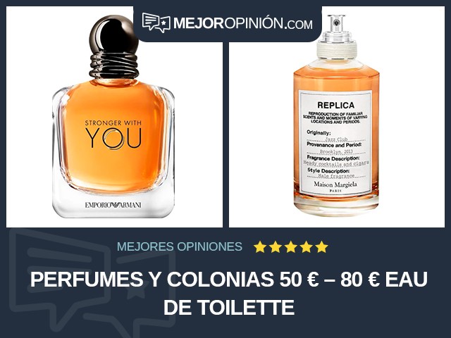 Perfumes y colonias 50 € – 80 € Eau de toilette