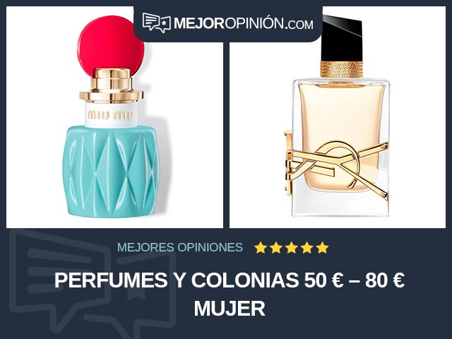 Perfumes y colonias 50 € – 80 € Mujer