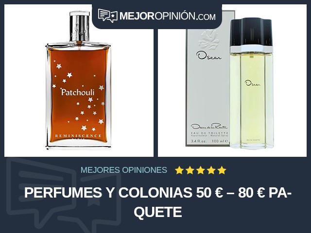 Perfumes y colonias 50 € – 80 € Paquete