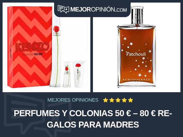 Perfumes y colonias 50 € – 80 € Regalos para madres