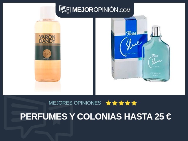 Perfumes y colonias Hasta 25 €