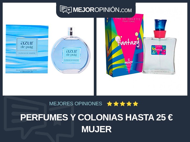 Perfumes y colonias Hasta 25 € Mujer