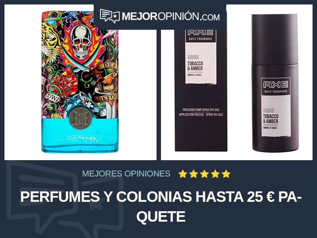 Perfumes y colonias Hasta 25 € Paquete