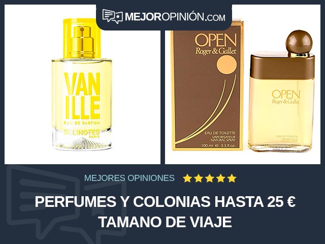 Perfumes y colonias Hasta 25 € Tamano de viaje