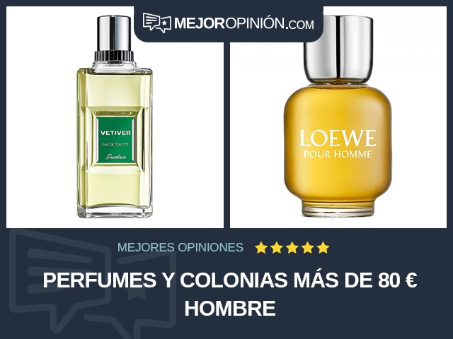 Perfumes y colonias Más de 80 € Hombre