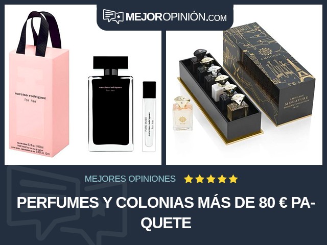 Perfumes y colonias Más de 80 € Paquete