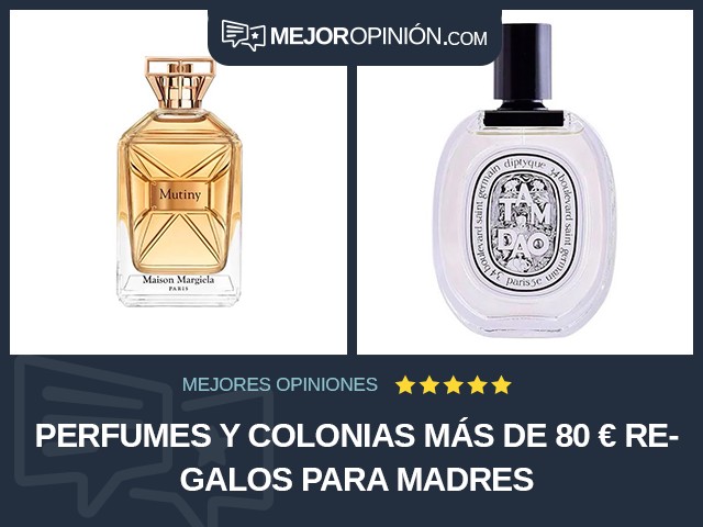 Perfumes y colonias Más de 80 € Regalos para madres