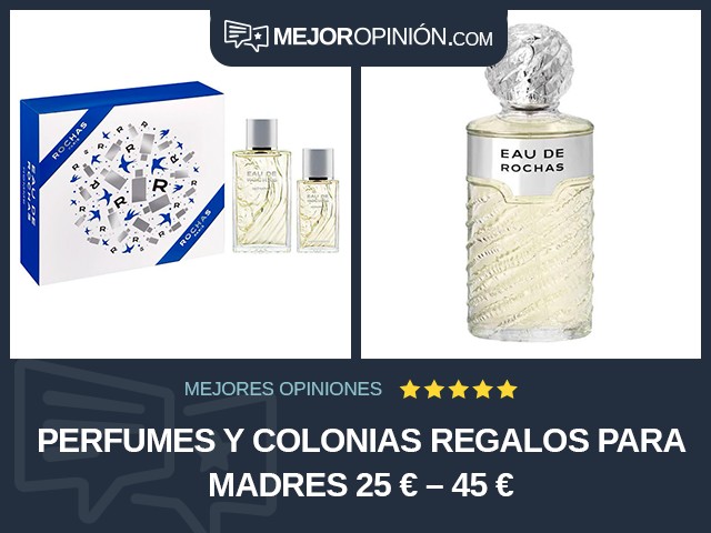 Perfumes y colonias Regalos para madres 25 € – 45 €