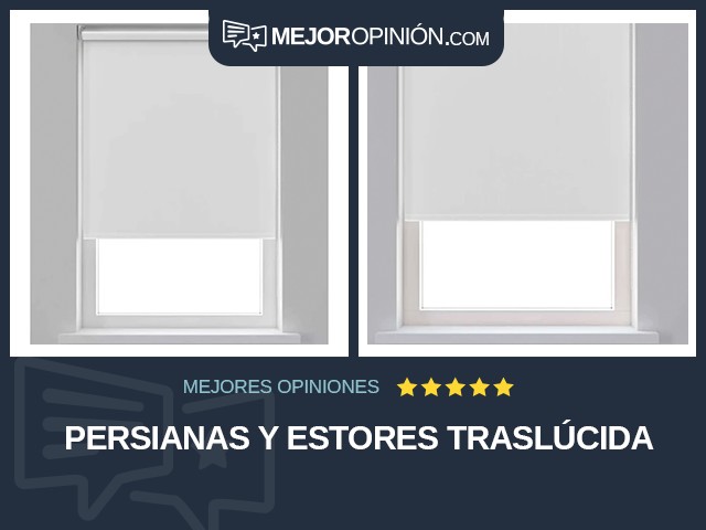 Persianas y estores Traslúcida