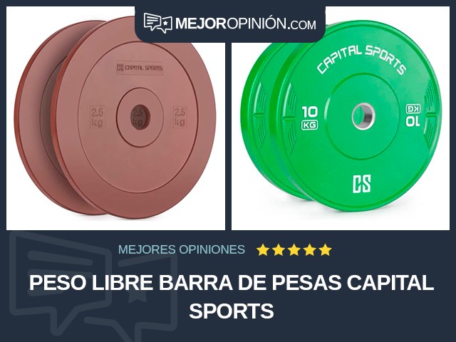 Peso libre Barra de pesas Capital Sports