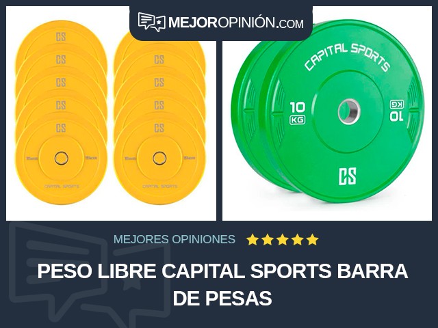 Peso libre Capital Sports Barra de pesas