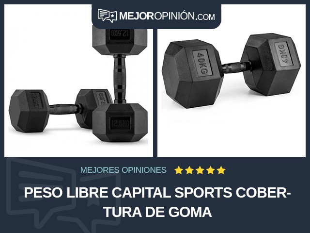 Peso libre Capital Sports Cobertura de goma