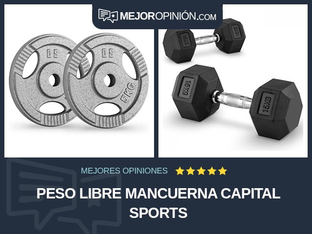 Peso libre Mancuerna Capital Sports