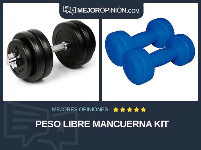 Peso libre Mancuerna Kit