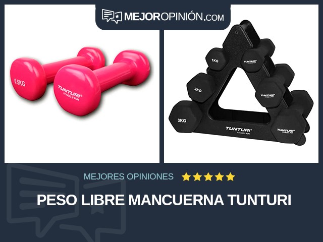 Peso libre Mancuerna Tunturi