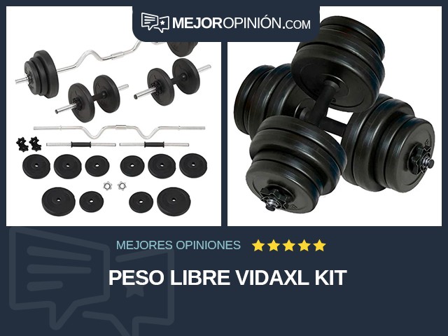 Peso libre vidaXL Kit