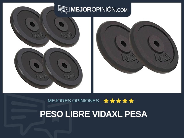 Peso libre vidaXL Pesa