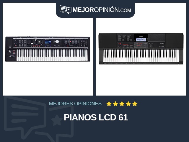 Pianos LCD 61