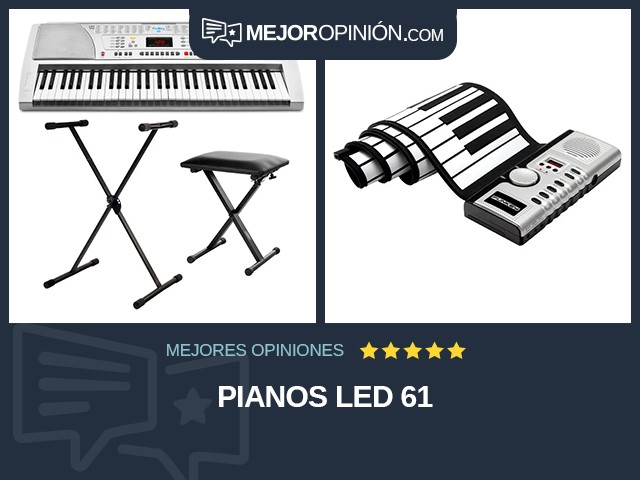 Pianos LED 61