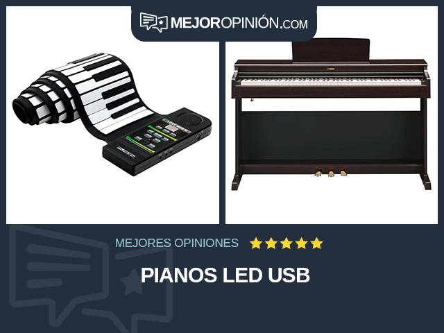 Pianos LED USB